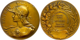 Frankreich, Bronzemedaille (Dm.45 Mm, 42 G), 1935, Von C. Bonnefond, Preismedaille Der Societe Centrale Canine, Av: Brus - Altri & Non Classificati