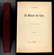 O. Retowski, Die Münzen Der Girei, Reprint Des Jahres 1982, Mit 30 Tafeln Und 32 Abbildungen. - Autres & Non Classés