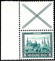 Nothilfe 1930, X + 8 Pfg, Senkrechter Zusammendruck, Tadellos Postfrisch, Mi. 350.-, Katalog: S82 ** - Sonstige & Ohne Zuordnung