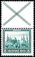 X+8 Pfg., Nothilfe 1930, Senkrechter Zusammendruck Postfrisch, Mi. 350,-, Katalog: S82 ** - Sonstige & Ohne Zuordnung