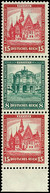 Nothilfe 1931, 15 Pfg + 8 Pfg + 15 Pfg, Senkrechter Zusammendruck, Tadellos Postfrisch, Mi. 80.-, Katalog: S91 ** - Autres & Non Classés