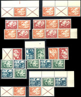 Wagner 1933, 15 Zusammendrucke Kpl, Postfrisch, Mi. 1.760,-, Katalog: S114/W58 ** - Sonstige & Ohne Zuordnung