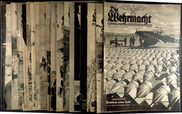 1938 - 1941, Die Wehrmacht, 20 Verschiedene Ausgaben Mit Propaganda-Texten Und Bildern Und Berichten Von Allen Fronten,  - Sonstige & Ohne Zuordnung