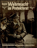 1941, Unsere Wehrmacht Im Protektorat, Propagandazeitung Für Böhmen & Mähren, Ausgabe 30/1941, Titelbild "Der Führer Bei - Altri & Non Classificati