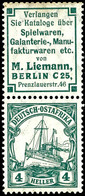 4 Heller+R 7, Senkr. Zusammendruck, Postfrisch (leichte Alterungsspuren), Mi. 750,-, Katalog: S8 ** - África Oriental Alemana