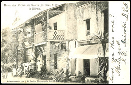 Kilwa, Haus Der Firma De Souza, Ungebr. Ansichtskarte, Leichte Alterungsspuren  25 - Deutsch-Ostafrika