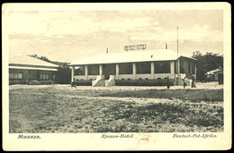 Muanza. Nyanza-Hotel, Ungebr. Ansichtskarte, Leichte Alterungsspuren  BF - German East Africa