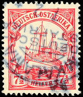 MKALAMA 7 2, Fast Vollständig Klar Auf 7½ H. Schiffszeichnung, Katalog: 32 O - German East Africa