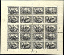 3 Mark, Postfrisch Originalbogen Mit HAN 6492.19 Und Spiegelverkehrter Platte Nr.29, 4 Marken Mit Platten-Oberrand, Mi.2 - Andere & Zonder Classificatie