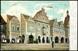 Vorläufer-Ansichtskarte Aus Aussig, Offizielle Farbige Ansichtskarte "Allgemeine Deutsche Ausstellung Aussig 1903" Mit ö - Sudetenland