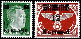 6 Auf 5 - 20 Pfg Hitler Und 12 Auf Feldpostpäckchen-Zulassungsmarke, Alle Gummierungsvarianten Lt. Michel-Spezialkatalog - Altri & Non Classificati