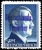 2 - 5 M. Hitler, Gezähnt K14, Postfrisch, Signiert Sturm, Mi. 940.-, Katalog: 22/24B ** - Meissen
