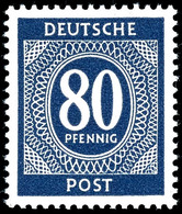 50 Pfg. Ziffern, Wz. Steigend, Postfrisch, Sign. Dr. Wittmann, Mi. 300,-, Katalog: 935Y ** - Sonstige & Ohne Zuordnung