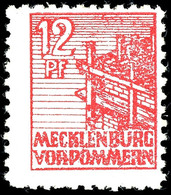 12 Pfg. Lebhaftbraunrot, Postfrisch, Signiert Kramp BPP, Mi. 180.-, Katalog: 36xc ** - Sonstige & Ohne Zuordnung