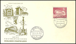 3 M. Stadtbilder Mit Sonderstempel Auf Illustriertem FDC, Mi. 600.-, Katalog: 154FDC BF - Sonstige & Ohne Zuordnung