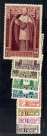 1932, 10 C. Bis 10 Fr. "Wohltätigkeitshilfe", Kompletter Satz Mit 9 Werten, Tadellos Ungebraucht., Katalog: 342/50 * - Autres & Non Classés