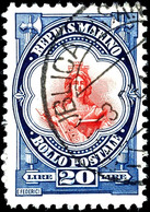 1929, Nationale Symbole 15L Und 20 L, Beide Höchstwerte, Tadellos, Gestempelt, Katalog: 161/62 O - Sonstige & Ohne Zuordnung