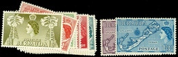 Freimarken Ohne Nr. 139 Kpl. Tadellos Postfrisch, Dazu Nr. 153/54, Mi. 140.-, Katalog: 130/47 ** - Bermuda