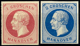 1 Gr. Und 2 Gr. Freimarken, Tadellos Postfrische Kabinettstücke, Katalog: 14/15 ** - Autres & Non Classés