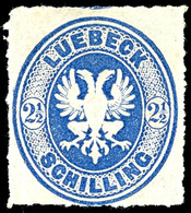 2 1/2 Schilling Mittelultramarin, Durchstich 11 3/4, Tadellos Postfrisches Luxusstück, Gepr. Brettl BPP U. A., Katalog:  - Other & Unclassified