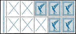 Flugpost 1930, Heftchenblatt Mit 5 Werten Zu 20 Pfennig, Postfrisch - Gummierung Etwas Gelbfleckig, Fotobefund H.-D. Sch - Altri & Non Classificati