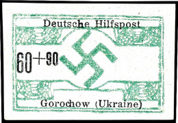 6 Pfg Bis 90 Pfg Gorochow, Ungezähnt, Alle In Type II "dickes H", Tadellos Ungebraucht, Gepr. Zirath BPP, Mi. 1.300.- -  - Other & Unclassified