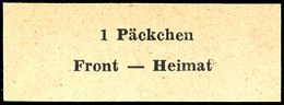 Kuban-Päckchenmarke, Type I, Tadellos Ungebraucht Ohne Gummierung - Wie Verausgabt, Signiert Pickenpack Und Fotoatteste  - Sonstige & Ohne Zuordnung