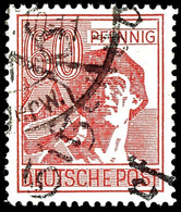 60 Pfg. Hell Sitzendorf, Gestempelt, Pracht, Michel 400,-  Fotobefund Dr. Böheim BPP, Katalog: 179III O - Sonstige & Ohne Zuordnung