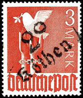 1 Mark Bis 3 Mark Köthen 1, Postfrisch, Kabinett, Michel 680,- Gepr. Dr. Böheim BPP, Katalog: IIaVIb/IIcVIb ** - Sonstige & Ohne Zuordnung