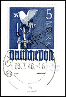 1 Mark Bis 5 Mark Güstrow, Verschiedene Typen, Briefstücke, Luxus, Michel 1400,- Gepr. Dr. Modry BPP, Katalog: IIaVIII-I - Other & Unclassified