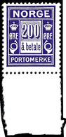 1921, 4 - 200 Ö. Portomarken, Die 20 Und 200 Ö. Mit Bogenrändern, 7 Werte Komplett, Tadellos Postfrisch, Unsigniert, Kat - Autres & Non Classés