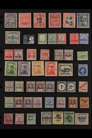 BRITISH COMMONWEALTH "SPECIMEN" OVERPRINTS  1880's-1920's All Different Collection Of Mint Stamps With "Specimen" Overpr - Other & Unclassified