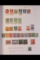 EUROPEAN COUNTRIES COLLECTION  1850'S - 1990'S A CHIEFLY USED COLLECTION Presented In A Pair Of Matching Spring Back Alb - Other & Unclassified