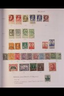 EUROPEAN COUNTRIES COLLECTION  1850'S - 1990'S A CHIEFLY USED COLLECTION Presented In A Pair Of Matching Spring Back Alb - Altri & Non Classificati