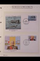 HISTORY OF WORLD WAR II.  1994. An Attractive & Interesting, Marshall Islands Covers Collection Presented In Two Matchin - Ohne Zuordnung