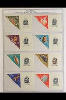 SPACE -  THE "GEMINI" PROGRAMME  1965-1972 WORLD SUPERB NEVER HINGED MINT COLLECTION On Hingeless Pages, All Different,  - Non Classificati