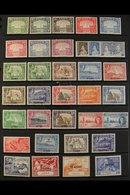 1937-1965 ALL DIFFERENT MINT COLLECTION  Presented On Stock Pages. Includes 1937 "Dhow" Set To 8a, 1939 Set (less 5r), 1 - Aden (1854-1963)