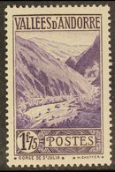 FRENCH POST OFFICES  1932-33 1F,75 Violet, Yv 40A, SG F61, Very Fine Mint For More Images, Please Visit Http://www.sanda - Other & Unclassified