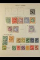 1863-1936 OLD TIME MINT COLLECTION  An All Different Collection Presented On Printed "New Ideal" Album Pages. Includes 1 - Altri & Non Classificati