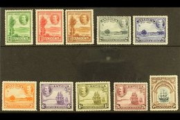 1932  Tercentenary Set, SG 81/90, Very Fine Mint (10 Stamps) For More Images, Please Visit Http://www.sandafayre.com/ite - Other & Unclassified