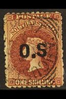 SOUTH AUSTRALIA  OFFICIAL 1878 1s Red-brown, No Stop After "S", SG O27b, Fine Used. For More Images, Please Visit Http:/ - Altri & Non Classificati