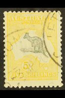 1915-27  5s Grey And Yellow Kangaroo, SG 42, Fine Used. For More Images, Please Visit Http://www.sandafayre.com/itemdeta - Sonstige & Ohne Zuordnung