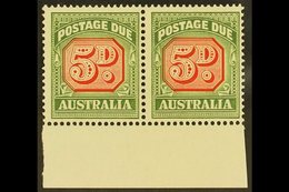 POSTAGE DUE  1958-60 5d Die II, SG 136a, Never Hinged Mint Marginal Pair (2 Stamps) For More Images, Please Visit Http:/ - Other & Unclassified