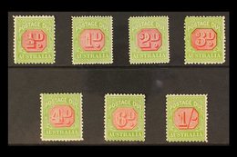 POSTAGE DUES  1931 - 6 Complete Set Wmk Mult Crown And C Of A, SG D105/11, Fine To Very Fine Mint. (7 Stamps) For More I - Other & Unclassified