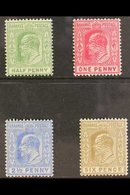 1906-11  KEVII MCA Wmk Set, SG 71/74, Fine Mint (4 Stamps) For More Images, Please Visit Http://www.sandafayre.com/itemd - Other & Unclassified