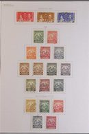 1937-1972 COLLECTION OF USED SETS.  An Attractive, ALL DIFFERENT Collection Of Used Sets That Includes KGVI Omnibus Sets - Barbados (...-1966)