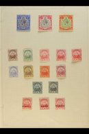 1865-1962 CLEAN COLLECTION ON ALBUM PAGES  A Mint And Used Collection Which Includes 1865-1903 To 6d Used Both Shades An - Bermuda