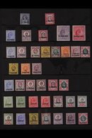 1887-1909 OLD TIME MINT COLLECTION  A Most Useful QV & KEVII Assembly Presented On A Stock Page Inc 1887-96 40pa & 4pi,  - Levante Britannico
