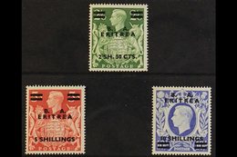 ERITREA  1950 High Values Set, SG E23/25, Never Hinged Mint (3 Stamps) For More Images, Please Visit Http://www.sandafay - Italian Eastern Africa