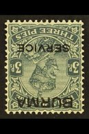 1937  Official 3p Slate, Watermark Inverted, SG O1w, Very Fine Mint. For More Images, Please Visit Http://www.sandafayre - Birma (...-1947)